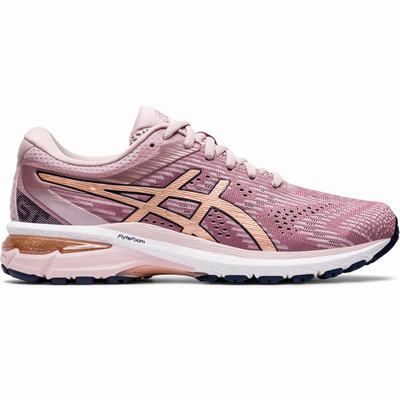 Asics Gt-2000 8 - Naisten Juoksukengät - Pinkki/Pinkki Kultaiset